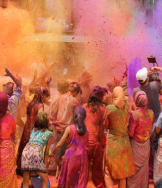 A festival in Delhi