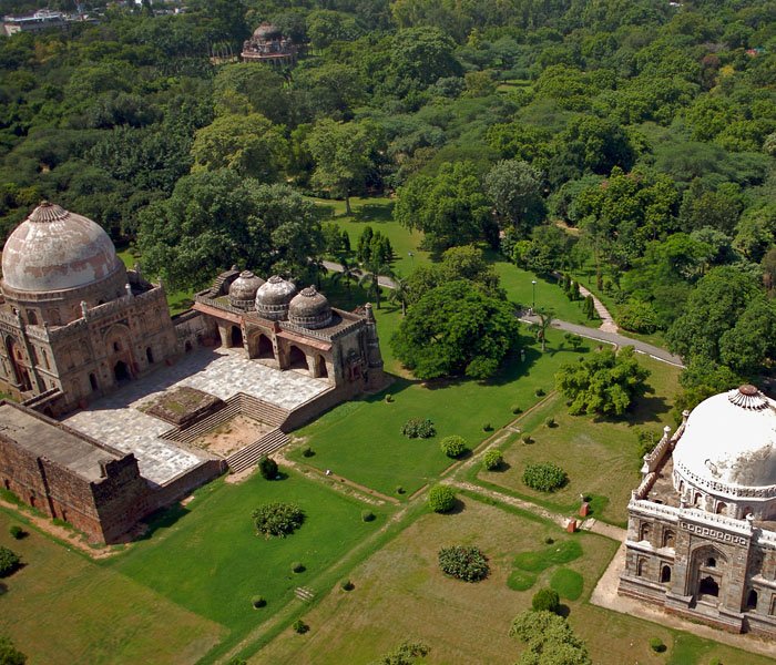 Historic tombs in Lodhi Garden
